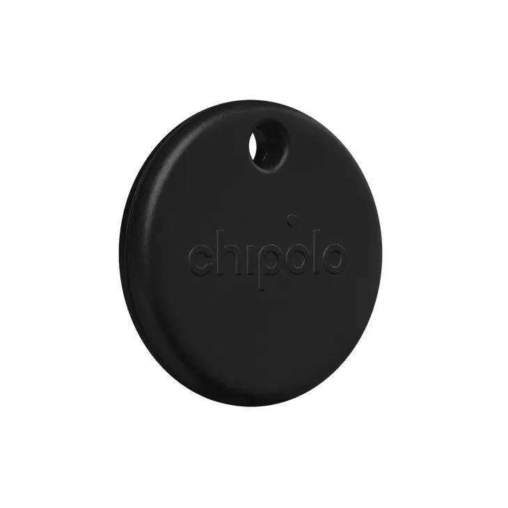 Chipolo POP 4 Pack – Set 4 trackere compatibile cu Apple Find My / Find Hub Android | Negru