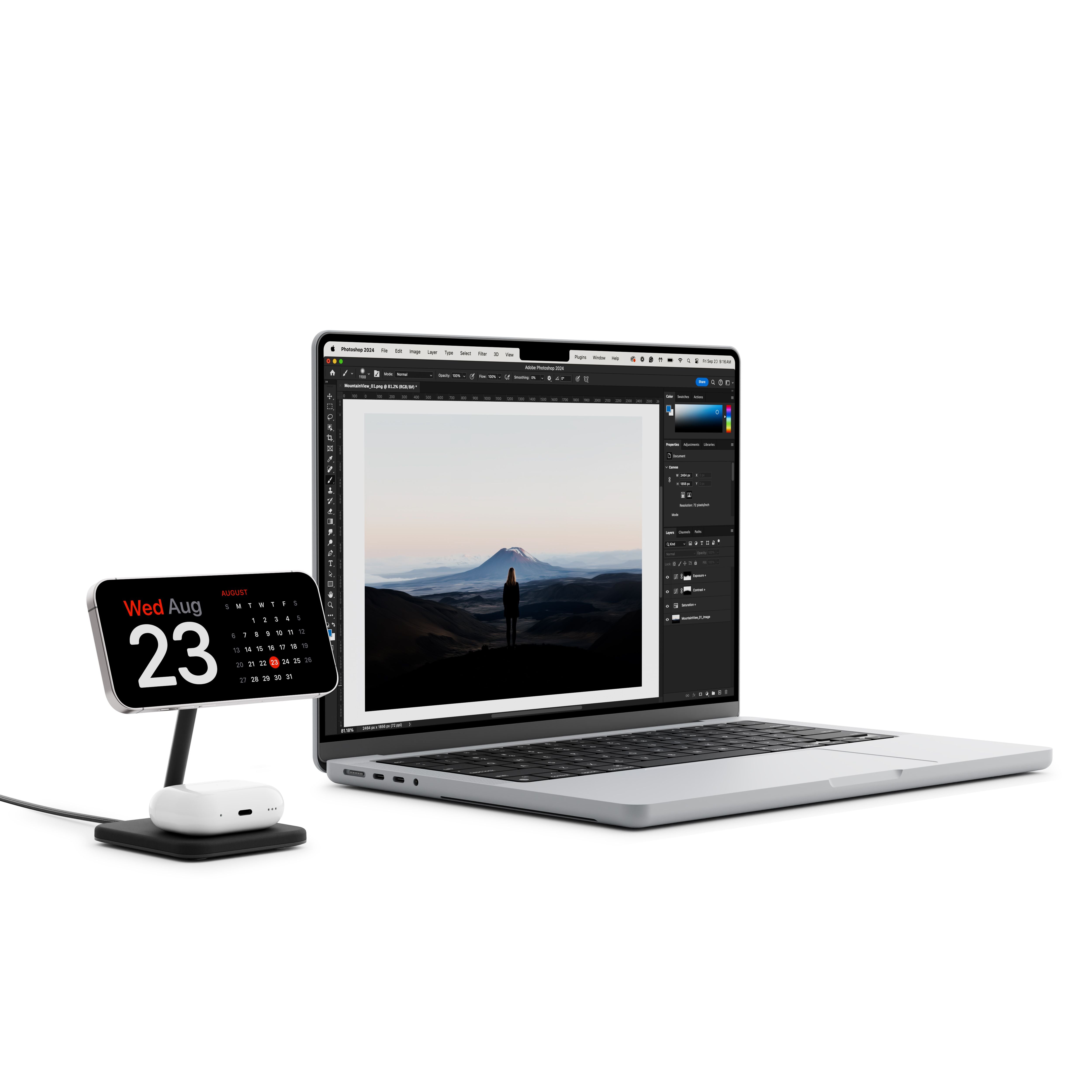Twelve South HiRise Three | Negru