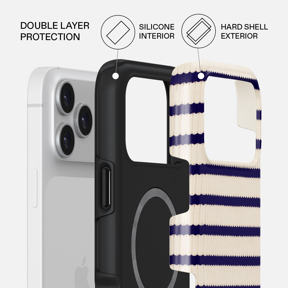 BURGA Old Money - Husă Protectoare Rezistentă Magsafe Pentru iPhone 17 Pro Max