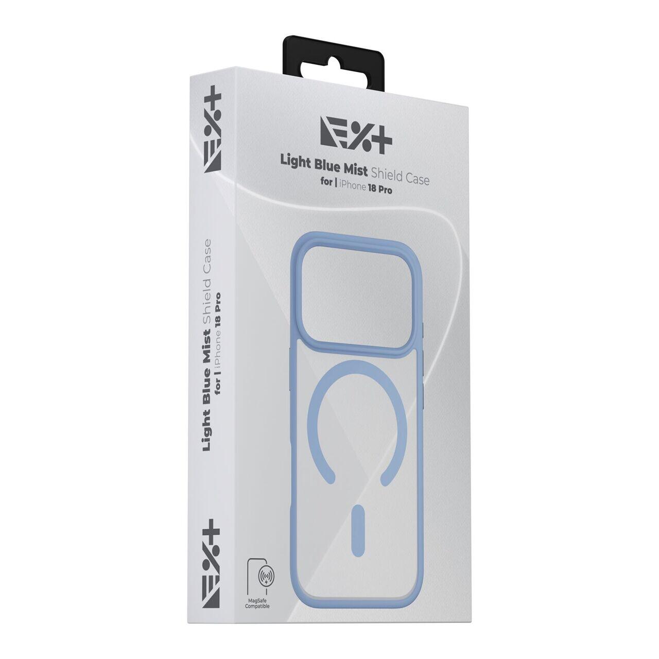 Husa NOA Mist Shield pentru iPhone 18 Pro Compatibila MagSafe | Albastru Deschis