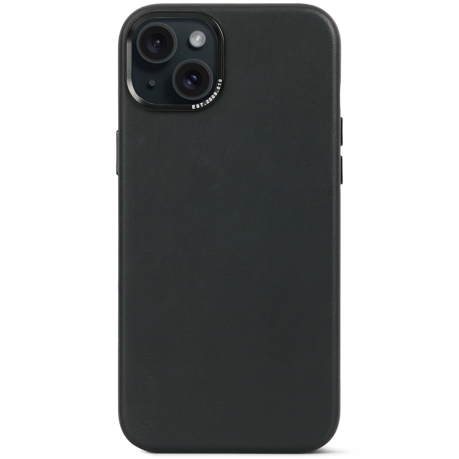 Husa din piele Decoded pentru iPhone 15 Pro | Negru