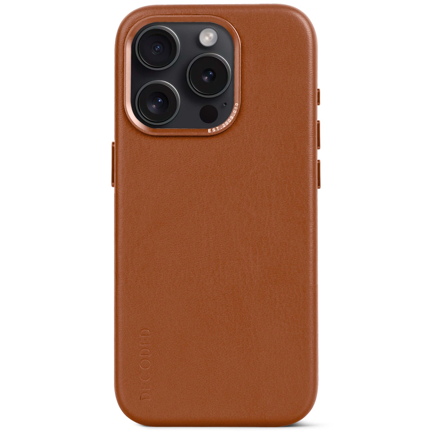 Husa din piele Decoded pentru iPhone 15