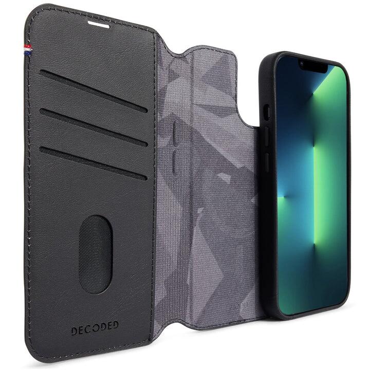 Husa din piele Decoded pentru iPhone 14