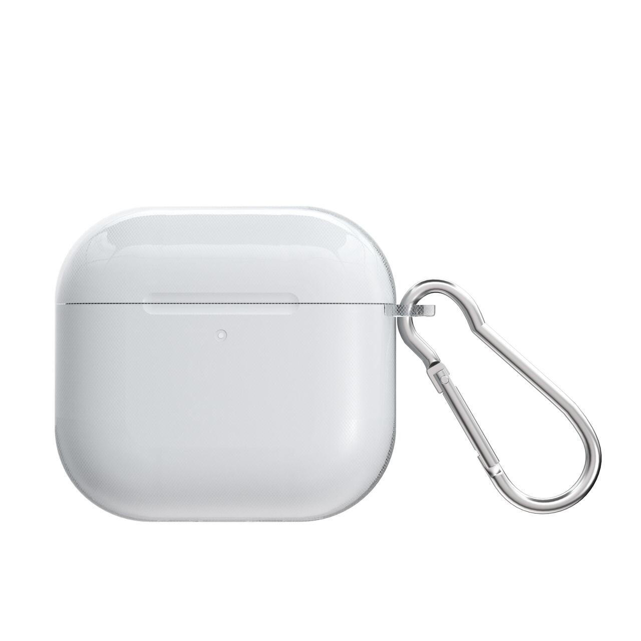 Husă de silicon NOA pentru AirPods Pro 2 (2024), Transparentă