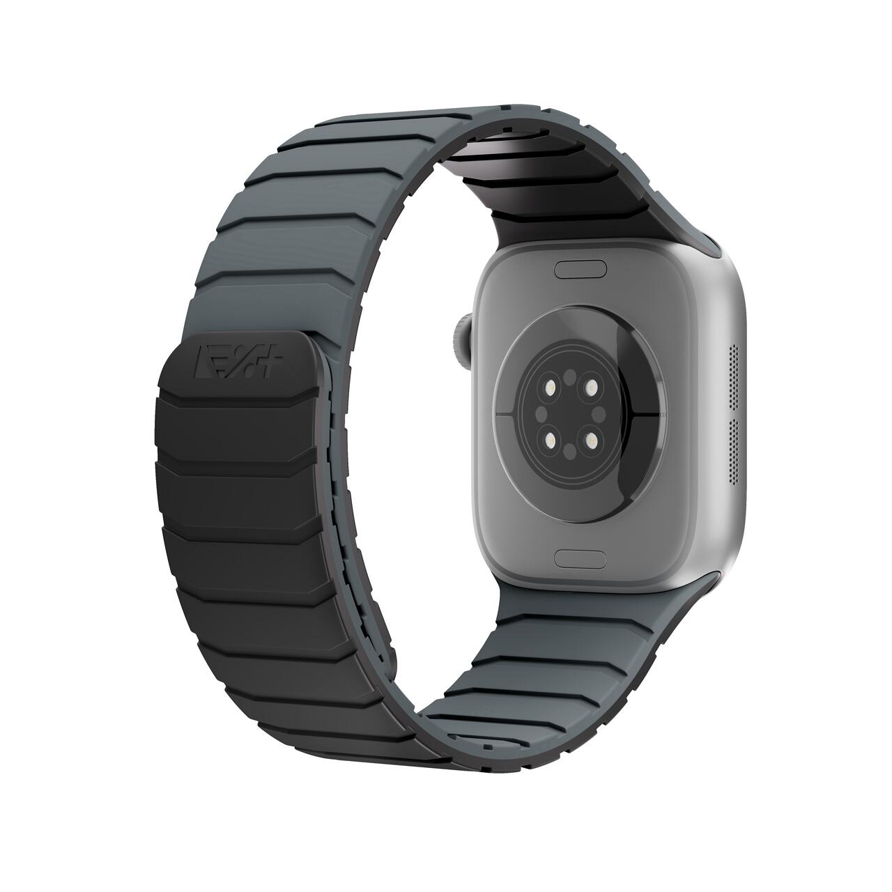 Curea NOA Magnetic Switch Band pentru Apple Watch 38-42mm | Negru-Gri